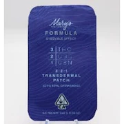 Mary's Medicinals | Formula 3:2:1 THC:CBD:CBN Transdermal Patch