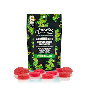 Smokiez - Smokiez - Sour Watermelon Gummies 10pk - Hybrid