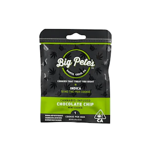 Big Pete's - Big Pete's Mini Cookie Indica 10mg Chocolate Chip 