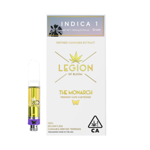 Legion of Bloom - Hawaiian Purple Kush | Monarch cart 1g | LEGION of Bloom