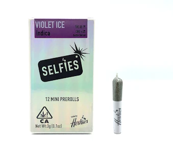 SELFiES - SELFIES - 3g - 12ct Minis Pre Rolls - Violet Ice 