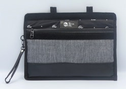 MR. SLICK (11X6) - GRAY W/BLK LEATHER