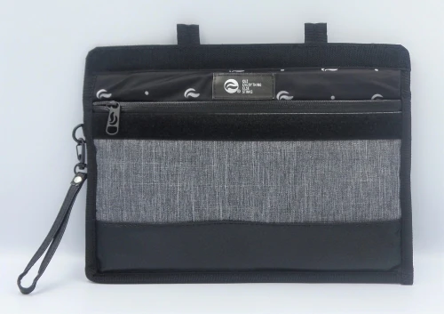 Skunk - MR. SLICK (11X6) - GRAY W/BLK LEATHER Main Image