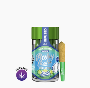 Jeeter - Sour Tsunami (I) | Infused Pre-roll Pack | Baby Jeeter