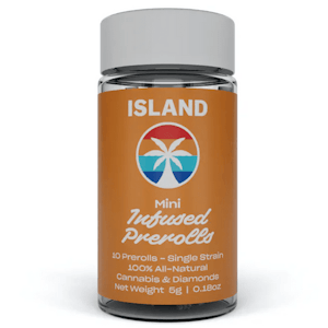 Island Mini Infused 10pk Prerolls (5g) - White Runtz 44%
