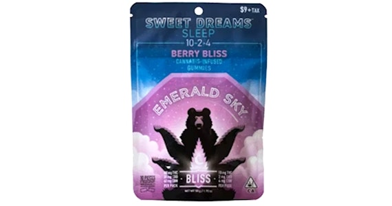 Emerald Sky - Emerald Sky - Berry Bliss 5:1:2 THC:CBD:CBN Sweet Dreams Gummies - 160mg