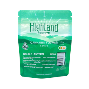 BRITE LABS - Double Lantern - 3.5g (S) - Highland by Brite Labs