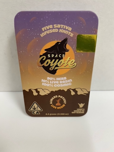 SPACE COYOTE - Chemdawg x Orange Creamsicle 2.5g Live Resin Pre-rolls 5pk - Space Coyote