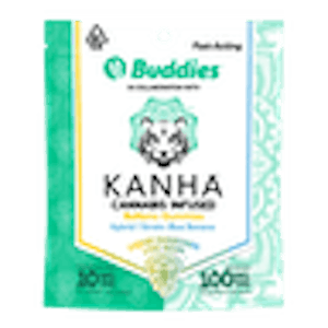 Kanha - Kanha x Buddies Live Resin Gummies 100mg Blue Banana $25