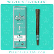 Presidential 1.5g Classic Infused Blunt $25