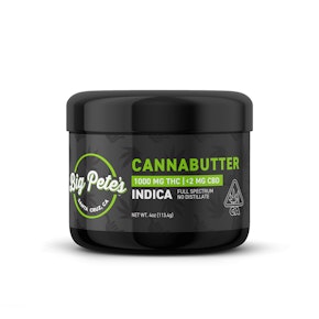 CANNABUTTER INDICA - 1000MG