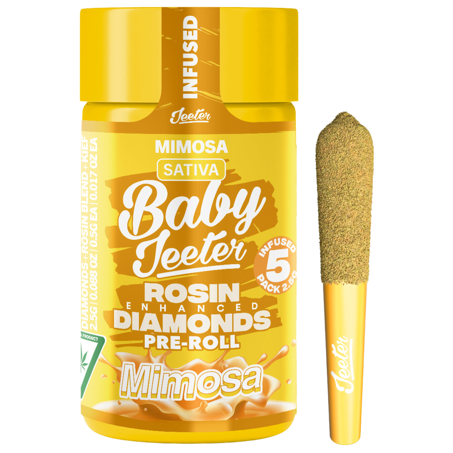MIMOSA - 5PK INFUSED | PREROLL | 2.5G