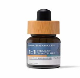 PAPA & BARKLEY - [Papa & Barkley] Tincture 15mL - 450ml - Releaf 1:1 (CBD:THC)