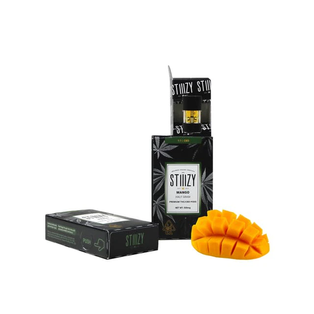 STIIIZY - Stiiizy Cart .5g 1:1 Mango CBD Main Image