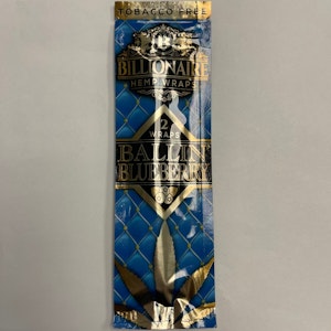 Billionaire - Ballin Blueberry Hemp Wraps (2pk)