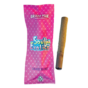Grizzly Peak - Grizzly Peak x Soulja Boy Exotics Infused Blunt 2g Draco $45
