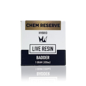 WEST COAST CURE - WEST COAST CURE - Concentrate - Chem Reserve - Live Resin Badder - 1G