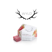WYLD - Pomegranate Gummies - CBD + Hybrid Enhanced - 1:1 THC:CBD (10 x 10mg:10mg) 200mg