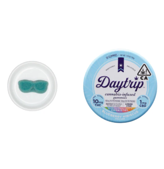 Chemistry - Blueberry Hibiscus Daytrip Gummies Main Image