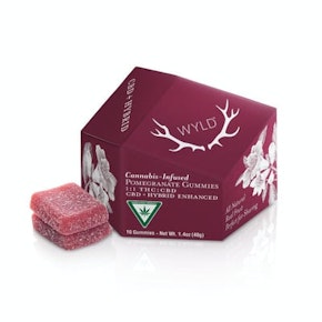 Wyld - Pomegranate 1:1 CBD/THC - 200mg