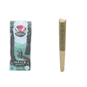 Proof - 1.5g Indica Pre-Roll Pack (.5g -3 pack) - Proof