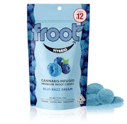 Froot Blue Razz Dream Gummies 100mg