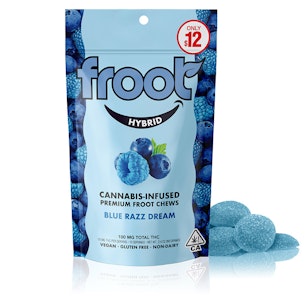 FROOT - Froot Blue Razz Dream Gummies 100mg