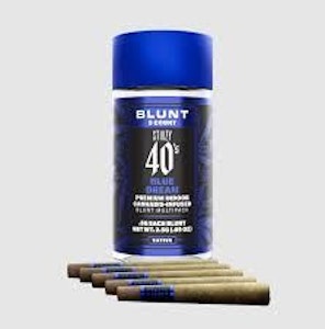 STIIIZY - [STIIIZY] Infused Blunt 5 pack - 2.5g - 40s Blue Dream (S)