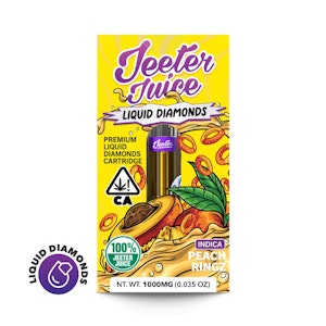 JEETER - Jeeter Juice - 1g Liquid Diamonds Cart - Peaches