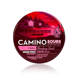 CAMINO - CAMINO - Edible - Strawberry Sunset - Sour Gummies - 100MG