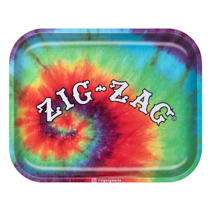 Zig Zag Tie-Dye | Rolling Tray | 13"x11"