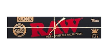 RAW - Classic Black Kingsize Slim Rolling Papers
