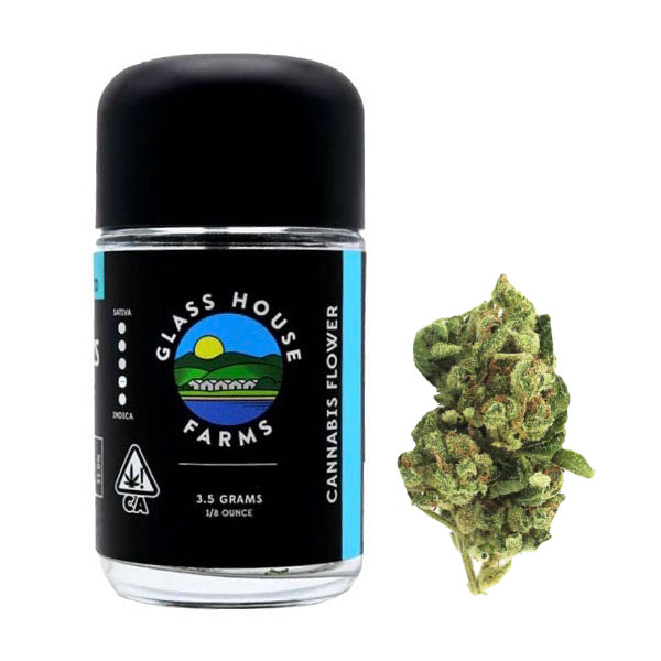 3.5g Sour Diesel (Greenhouse) Glass House Sacramento Cannabis
