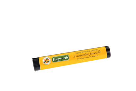 Hepworth - Hepworth |  Orange Tree x White Runtz | 1G Sativa | Pre roll 2pk