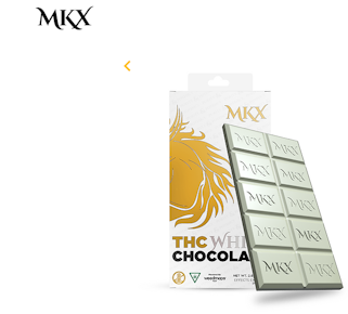 MKX - White Chocolate Bar (200MG) (10x20MG)