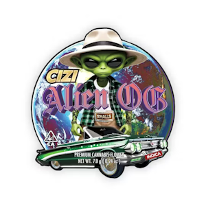 Cizi - Cizi | Alien OG 7g (Hybrid) - Smalls Flower