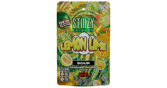 STIIIZY - Stiiizy - Sour Lemon Lime Gummies - 100mg