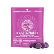 Kanha Nano - Indica Passionfruit Paradise Gummies 20 Pack (100mg)