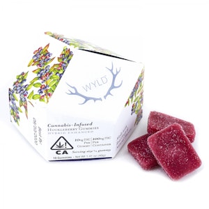 Wyld  - Huckleberry (H) | 100mg Gummies | Wyld