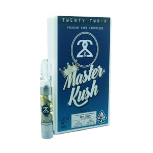 22k - 22K - 1g Cart - Master Kush 