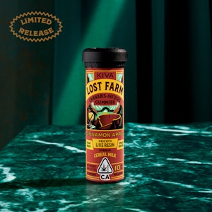 LOST FARM - Cinnamon Apple (Live Resin Infused) Gummies - 100mg (H) - Lost Farms