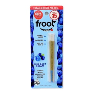 Froot - Froot Preroll 1g Blue Razz 
