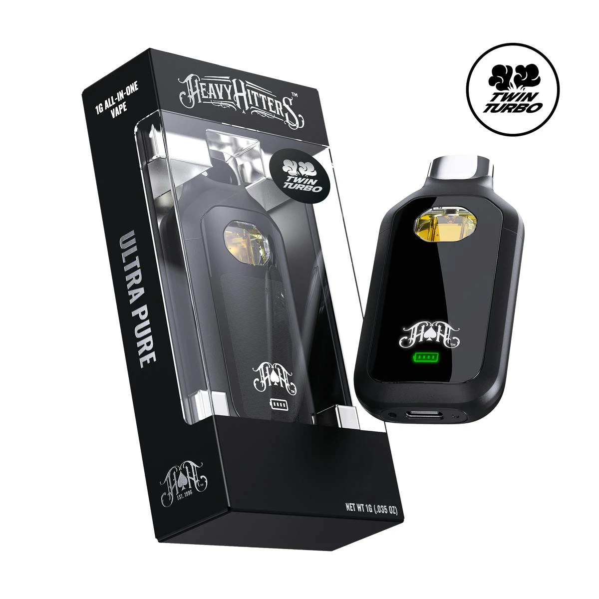 Heavy Hitters - Gelato - 1G Ultra AIO Vape Main Image