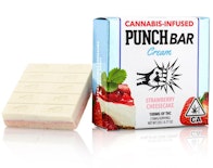 100mg THC Strawberry Cheesecake Bar - Punch Bar