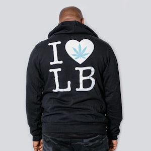 Haven - Civic Collection - I Heart LB Zip Up Hoodie (XS)