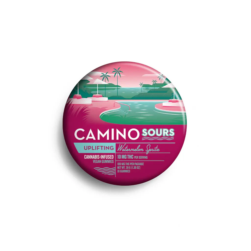 Camino - Camino - Uplifting Watermelon Spritz Sour - Gummy - 10 x 10mg Main Image
