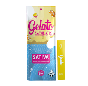 GELATO - Green Crack 1g Disposable Cart - Gelato