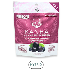 KANHA - Kanha - NANO - Acai Blueberry 2:1 - Gummies - 10pk - 100mg