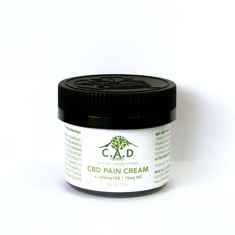 CAD CBD Pain Cream .5oz Paramount Dispensary Menu Haven Cannabis