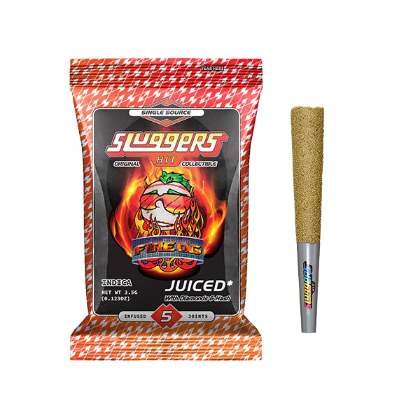Sluggers - [Sluggers] Infused Preroll 5 Pack - 3.5g - Fire OG (I) Main Image